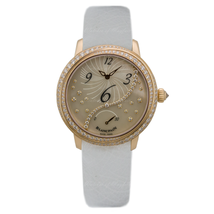 3650A-3754-58B | Blancpain Heure Decentree 36.8 mm watch | Buy Online