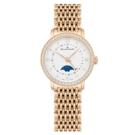 6106-2987-MMB | Blancpain Villeret Quantieme Phases de Lune 29.2 mm watch. Buy Online