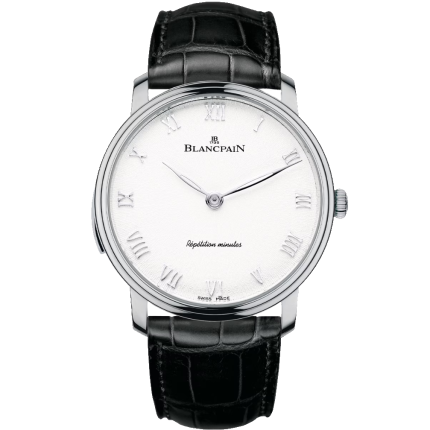 6635-1542-55B | Blancpain Villeret Repetition Minutes Automatic 40 mm watch. Buy Online