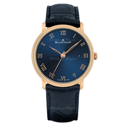 6651-3640-55B | Blancpain Villeret Ultra Slim Automatic 40mm watch. Buy Online