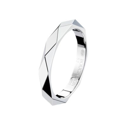 JAL00014 | Buy Online Boucheron Facette Platinum Ring