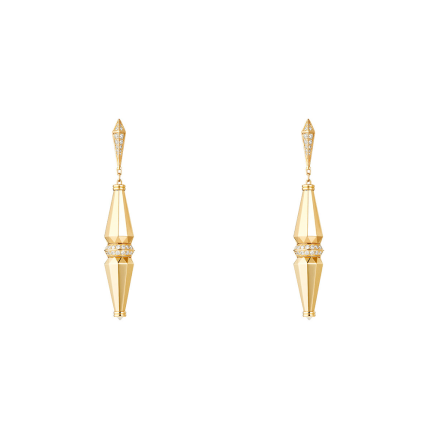 JCO01358 |Buy Boucheron Jack de Boucheron Yellow Gold Diamond Earrings