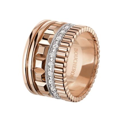 JRG02484 | Buy Online Boucheron Quatre Pink Gold Diamond Ring