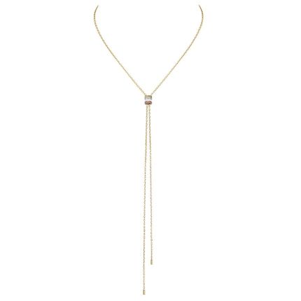 JCL01152 | Buy Online Boucheron Mixed Gold Ceramic Diamond Necklace