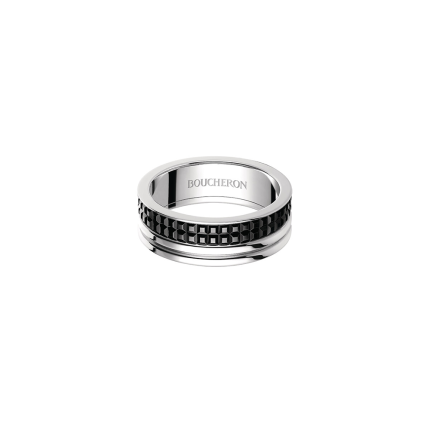 JAL00293 | Buy Boucheron Quatre White Gold Black PVD Large Model Ring