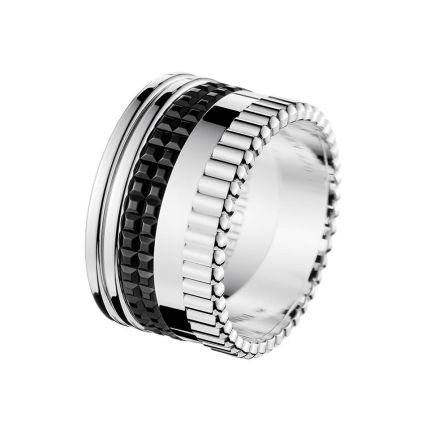 JRG01789 | Buy Online Boucheron Quatre White Gold Black PVD Ring