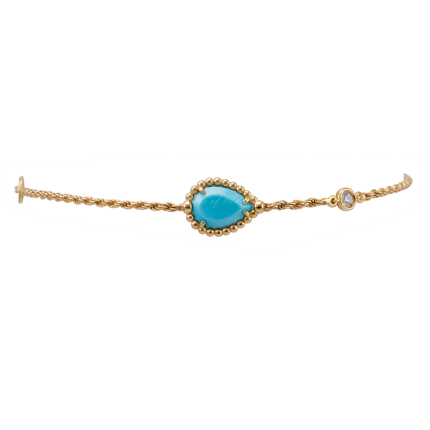 JBT00809 | Buy Boucheron Serpent Boheme Yellow Gold Turquoise Bracelet