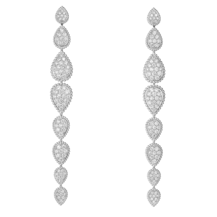 JCO01431 | Boucheron Serpent Bohème Diamants White Gold Earrings