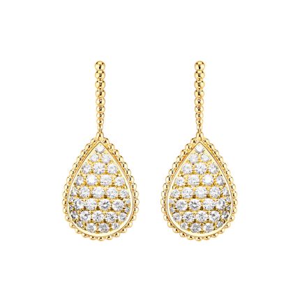 JCO01011 | Boucheron Serpent Bohème Diamants Yellow Gold Earrings