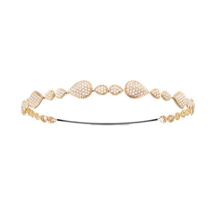 JHB00004 | Boucheron Serpent Boheme Yellow Gold Diamond Headband