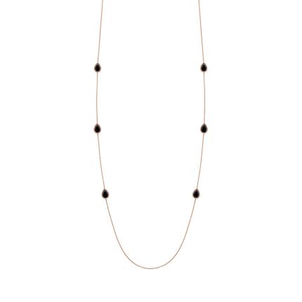 JCL00982 | Buy Online Boucheron Serpent Boheme Rose Gold Onyx Necklace