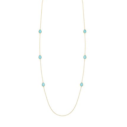 JCL01041 | Buy Boucheron Serpent Boheme Yellow Gold Turquoise Necklace