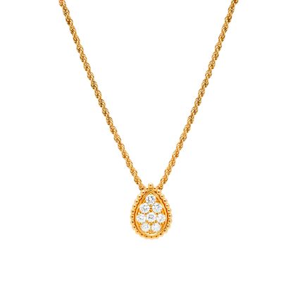 JPN00461 | Buy Boucheron Serpent Boheme Yellow Gold Diamond Pendant