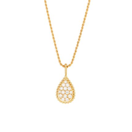 JPN00554 | Buy Boucheron Serpent Boheme Yellow Gold Diamond Pendant