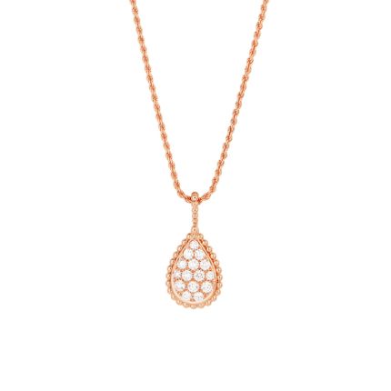 JPN00558 | Buy Boucheron Serpent Boheme Rose Gold Diamond Pendant