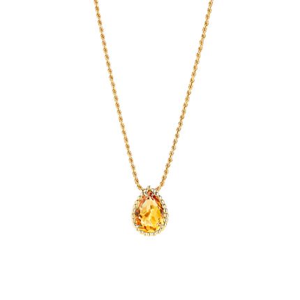 JPN00561 | Buy Boucheron Serpent Boheme Yellow Gold Citrine Pendant