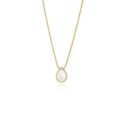 JPN00562 |Boucheron Serpent Boheme Yellow Gold Mother-of-Pearl Pendant