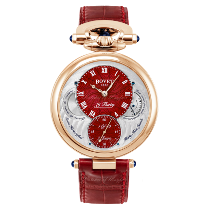 NTR0050 | Bovet 19Thirty Great Guilloche Red Gold 42 mm watch | Buy Now