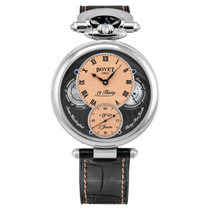 NTS0088 | Bovet Fleurier 19 Thirty Steel Manual 42 mm watch | Buy Now