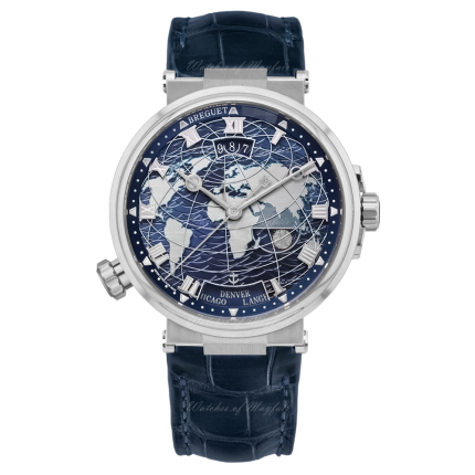 5557BB/YS/9WV | Breguet Marine Hora Mundi Automatic 43.9 mm watch | Buy Now