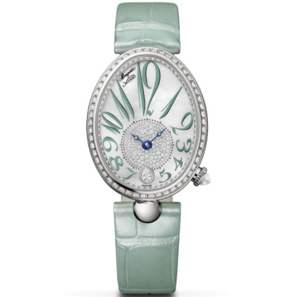 8918BB/5D/964/D0 | Breguet Reine de Naples Diamonds Automatic 36.5 x 28.45 mm watch. Buy Online