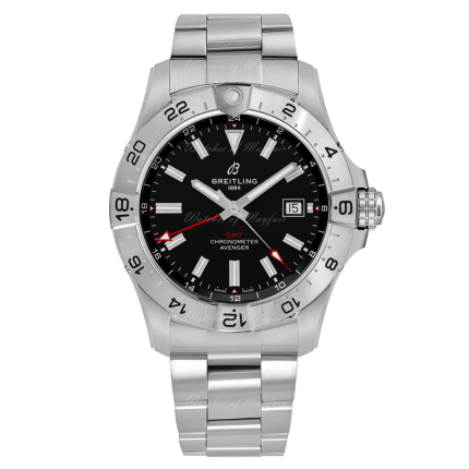 A32320101B1A1 | Breitling Avenger Automatic GMT 44 Stainless Steel watch. Buy Online