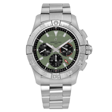 AB0147101L1A1 | Breitling Avenger B01 Chronograph 44 Stainless Steel watch. Buy Online