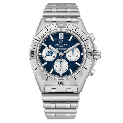 AB0134A51C1A1 | Breitling Chronomat B01 42 Six Nations Scotland Limited Edition watch. Buy Online