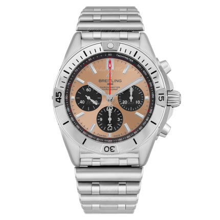 AB0134101K1A1 | Breitling Chronomat B01 42 Steel watch | Buy Online