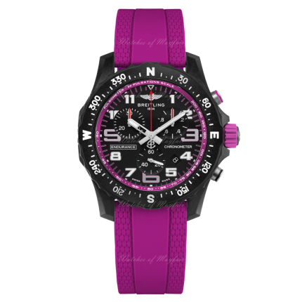 X83310F61B1S1 | Breitling Endurance Pro 38 Breitlight Purple 38 mm watch. Buy Online