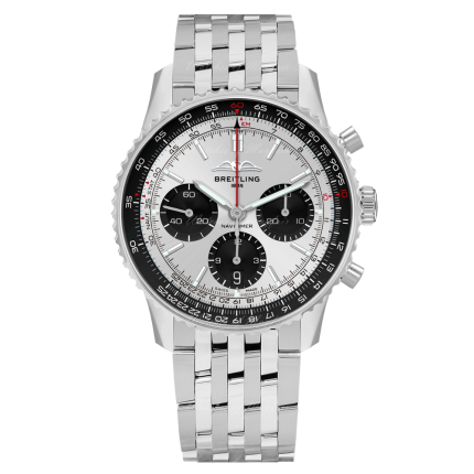 AB0138241G1A1 | Breitling Navitimer B01 Chronograph 43 Stainless Steel watch | Buy Now