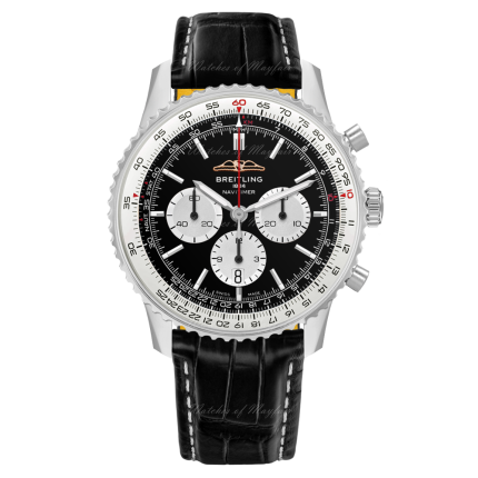 AB0137211B1P1 | Breitling Navitimer B01 Chronograph 46 Stainless Steel watch | Buy Now