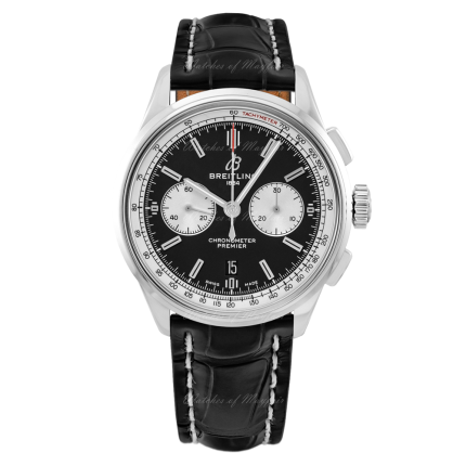 AB0118371B1P2 | Breitling Premier B01 Chronograph 42 Stainless Steel watch | Buy Now