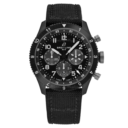 SB04451A1B1X1 | Breitling Super AVI B04 Chronograph GMT 46 Mosquito Night Fighter watch. Buy Online