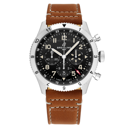 AB04453A1B1X1 | Breitling Super AVI B04 Chronograph GMT 46 P-51 Mustang watch | Buy Now