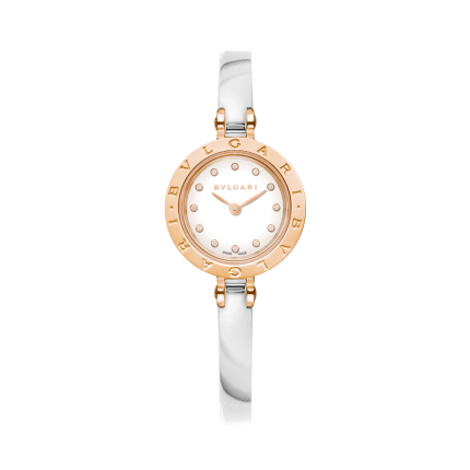 102320 | BVLGARI B.Zero 1 Steel & Pink Gold Quartz 23 mm watch | Buy Online