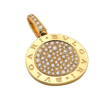 CN854734 | Buy Online BVLGARI BVLGARI 18K Yellow Gold Diamond Pendant