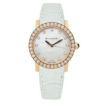 102089 | BVLGARI BVLGARI Pink Gold Automatic 33 mm watch | Buy Online