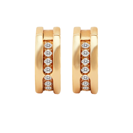 OR856307 | Buy Online Bvlgari B.Zero1 18K Rose Gold Diamond Earrings