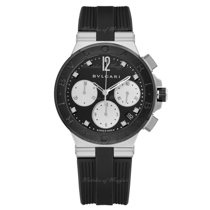 102049 | BVLGARI Diagono Steel & Ceramic Automatic 37mm watch | Buy Now