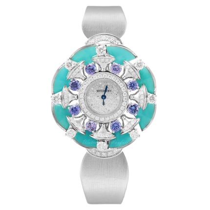 102421 | BVLGARI DIVAS' DREAM White Gold Quartz 39 mm watch | Buy Online