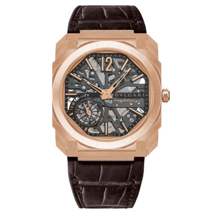 103667 | Bvlgari Octo Finissimo Skeleton 8 Days Manual 40 mm watch | Buy Online