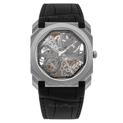 102714 | BVLGARI Octo Finissimo Titanium 40mm watch | Buy Online