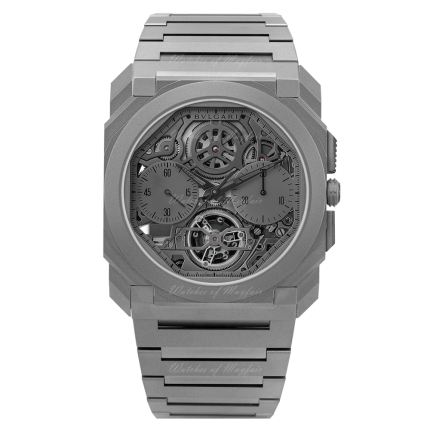 103295 | Bvlgari Octo Finissimo Tourbillon Chronograph Limited Edition 43 mm watch | Buy Online