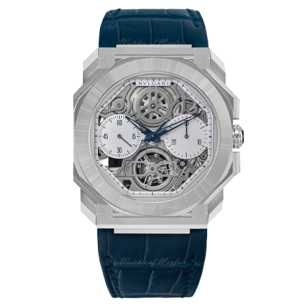 103510 | Bvlgari Octo Finissimo Tourbillon Skeleton Chronograph 43 mm watch | Buy Online