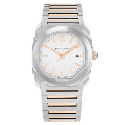 102118 | BVLGARI Octo Solotempo Steel Automatic 38 mm watch | Buy Online