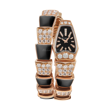 101790 | BVLGARI Serpenti Jewelry Pink Gold Quartz 26 mm watch | Buy Online