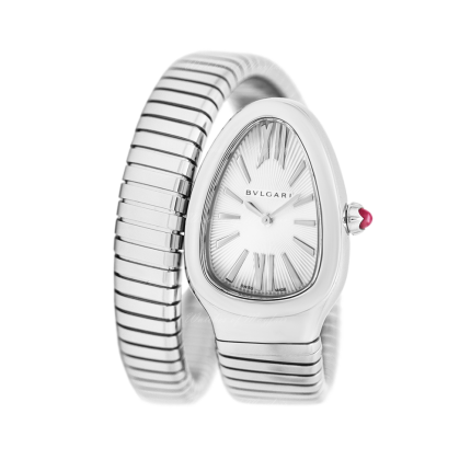 101817 | BVLGARI Serpenti Tubogas Steel Quartz 35 mm watch | Buy Online