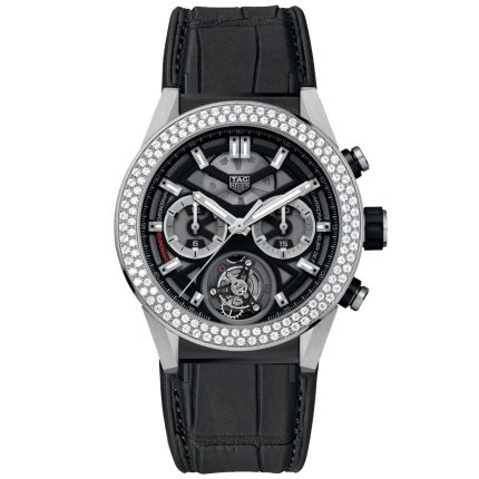 CAR5A80.FC6377 | TAG Heuer Carrera Chronograph Tourbillon 45 mm watch. Buy Online