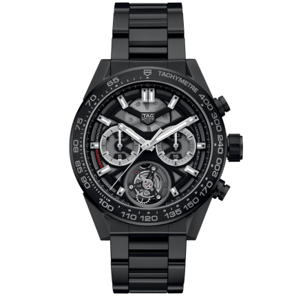 CAR5A90.BH0742 | TAG Heuer Carrera Chronograph Tourbillon 45 mm watch. Buy Online